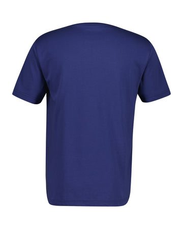 Βαμβακερό T-Shirt Με Τυπωμένο Λογότυπο GANT
